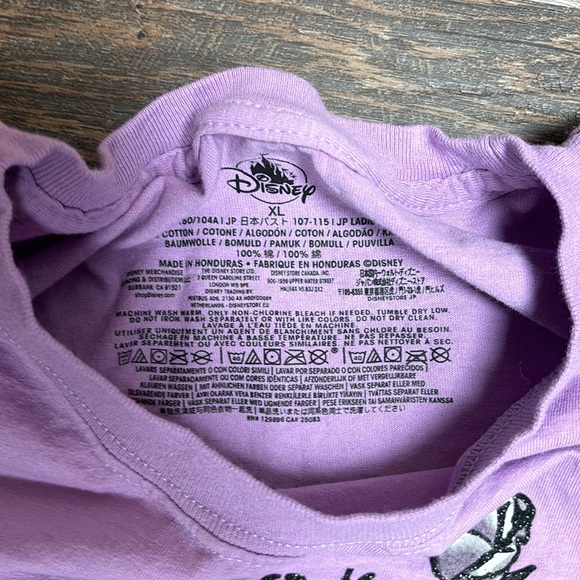 Disney Nightmare Before Christmas Lavender T-shirt XL VG Jack Skellington&Sally - Picture 4 of 5